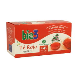 Bio3 Té Rojo Ecológico 25 Filtros - Propiedades Desintoxicantes y Depurativas