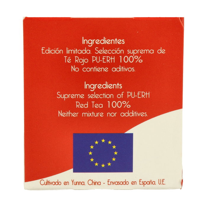 Bio3 Té Rojo Pu-erh 25 bolsitas infusoras de té rojo