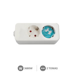 GSC Evolution Base múltiple Serie Mega 2T sin cable Blanco
