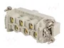 ILME CPM06 Conector HDC Macho de 6 Pines