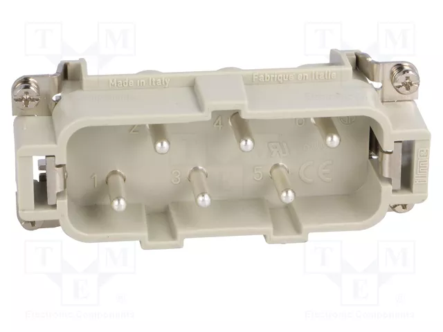 ILME CPM06 Conector HDC Macho de 6 Pines