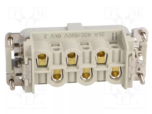 ILME CPM06 Conector HDC Macho de 6 Pines