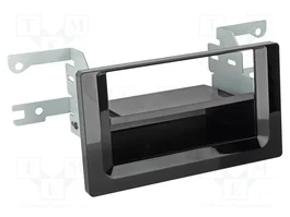 ACV Bastidor de montaje de radio para Toyota Auris 2015-2019 2 DIN brillo negro