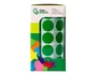Liderpapel Gomets Autoadhesivos Circulos 20 mm Verde Rollo de 2000 Unidades