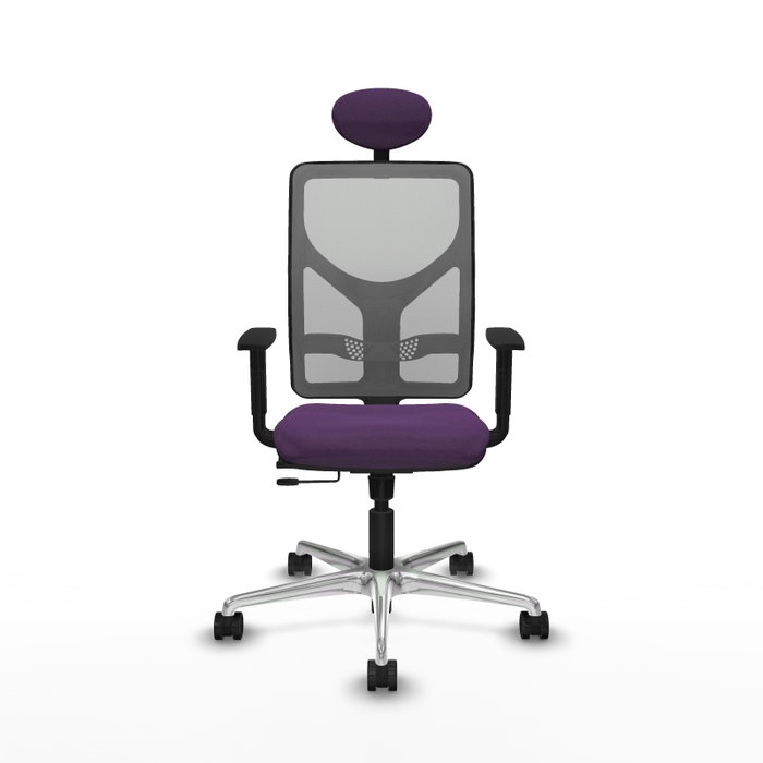 PIQUERAS Y CRESPO Silla de oficina Motilla con mecanismo Sincro/Traslack, Morado y Gris PIQUERAS Y CRESPO Silla de oficina Motilla con mecanismo Sincro/Traslack, Morado y Gris