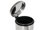 DKD Home Decor Papelera Inox PP 25x25x39 12L Mate Plateado