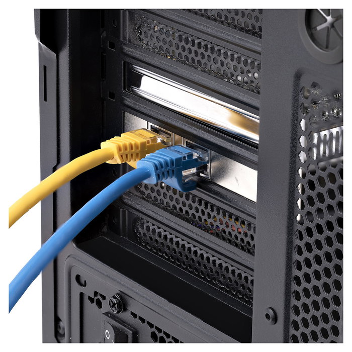 StarTech.com Tarjeta de Red PCI Express Ethernet de 2 Puertos 10 Gigabit 10Gbe LAN RJ45 NBASE-T 10GBASE-T para PC y Servidor