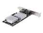 StarTech.com Tarjeta de red Ethernet de 2 puertos RJ45 PCI Express 10GbE ST10GSPEXNDP2