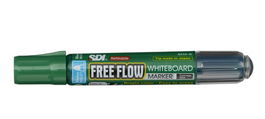 Marcador Pizarra Free Flow Recargable Conico Verde (Set de 12)