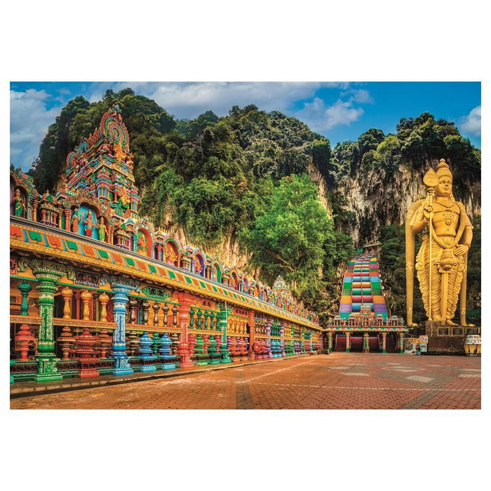 CLEMENTONI Puzzle Painted Batu Caves 1000pzs