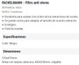 FACKELMANN Filtro Anti Olores 08024