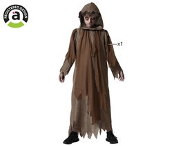 atosa Disfraz Infantil Mago Oscuro con Túnica y Capucha, 7 a 9 años
