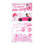 Paladone Letrero Barbie Personalizable para Dormitorio, 25x10 cm en Metal Reversible con Pegatinas