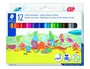 Staedtler Rotulador Jumbo Color Trazo 3 mm Estuche 12 Unidades Colores Surtidos