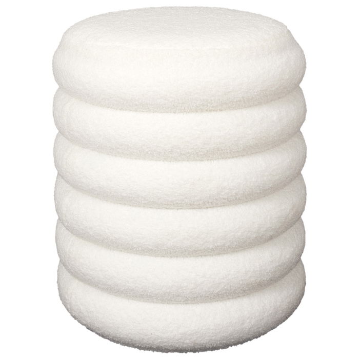 Home Deco Factory Puf Almacenaje Freya Colección Natural Poliéster