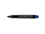 Zendesk Rotulador Marcador Permanente Azul Punta Redonda 5mm