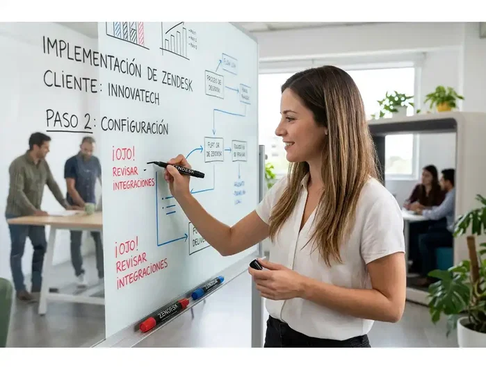 Zendesk Rotulador Marcador Permanente Azul Punta Redonda 5mm