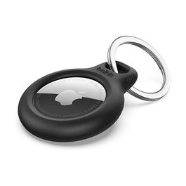 Belkin MSC001BTBK Secure Holder para Apple AirTag, Pack 4 Unidades, Negro