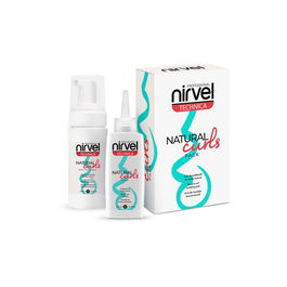 Nirvel Pack Natural Curls Gel Moldeador y Espuma Neutralizante para Rizos Suaves y Naturales