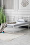 Hanah Home Cama Individual K90 Metal Blanca 90 x 190 cm