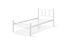 Hanah Home Cama Individual K90 Metal Blanca 90 x 190 cm