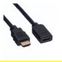 VALUE Cable HDMI 1.5 m High Speed con Ethernet, Extension Macho-Hembra, 4K Ultra HD 3840x2160, 30 Hz, Plug and Play