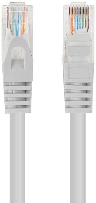 Lanberg Cable de red Cat. 6 U/UTP Gris 7,5 m PCU6-10CC-0750-S