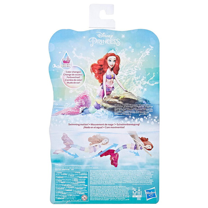 Hasbro Muñeca Brillo Real Ariel La Sirenita Disney Hasbro Muñeca Brillo Real Ariel La Sirenita Disney
