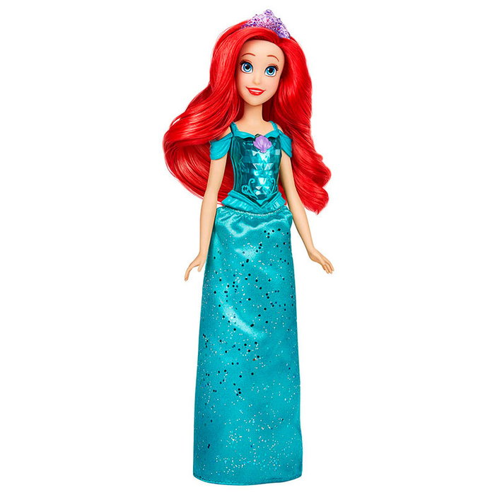 Hasbro Muñeca Brillo Real Ariel La Sirenita Disney Hasbro Muñeca Brillo Real Ariel La Sirenita Disney