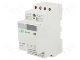 F&F Contactor 4-polar de instalación 25A 230VAC