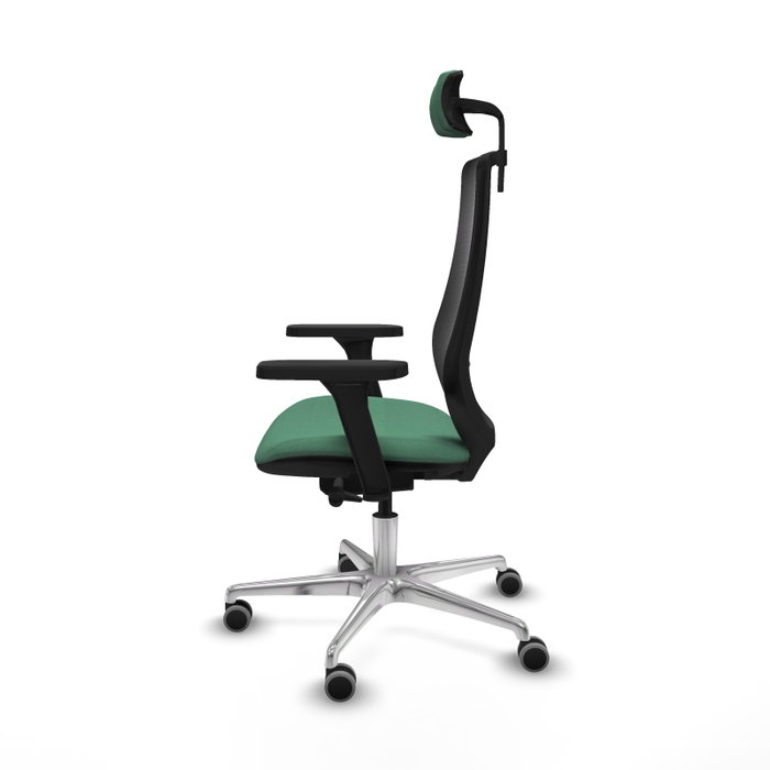 PIQUERAS Y CRESPO Silla de oficina Mardos Verde Esmeralda y Negro PIQUERAS Y CRESPO Silla de oficina Mardos Verde Esmeralda y Negro