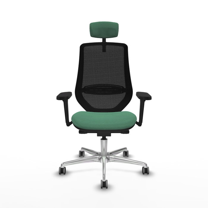 PIQUERAS Y CRESPO Silla de oficina Mardos Verde Esmeralda y Negro PIQUERAS Y CRESPO Silla de oficina Mardos Verde Esmeralda y Negro