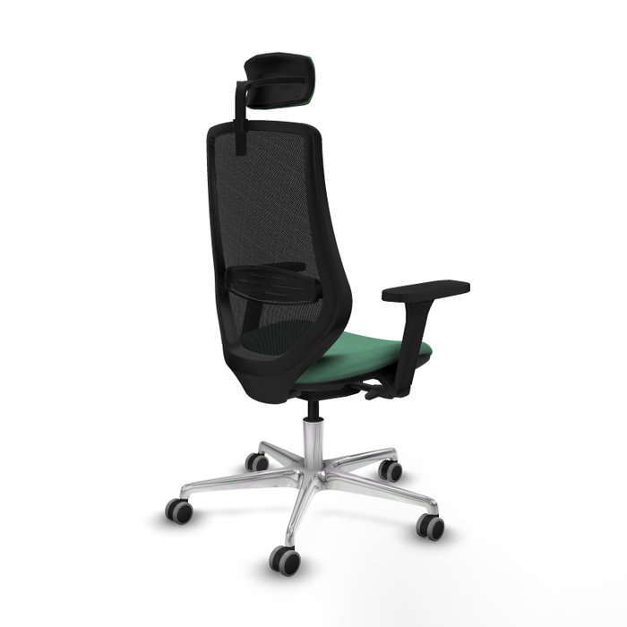 PIQUERAS Y CRESPO Silla de oficina Mardos Verde Esmeralda y Negro PIQUERAS Y CRESPO Silla de oficina Mardos Verde Esmeralda y Negro