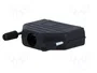 HARTING Carcasa para conectores D-Sub 37pin y D-Sub HD 62pin