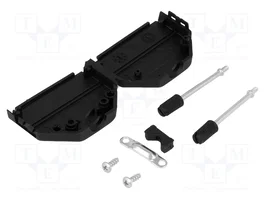 HARTING Carcasa para conectores D-Sub 37pin y D-Sub HD 62pin