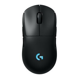 Logitech PRO 2 LIGHTSPEED Ratón Gaming Inalámbrico Ambidiestro, Negro, Sensor HERO 2, 32000 DPI, 8 Botones Programables, RGB, 80g