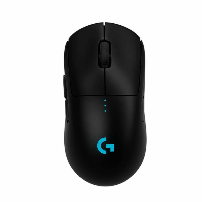 Logitech G PRO 2 LIGHTSPEED Ratón Gaming Ambidextro Negro