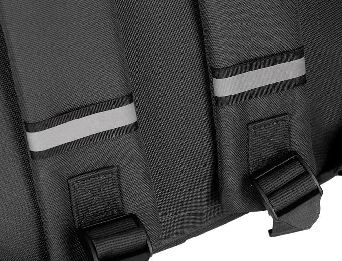 Antartik Mochila Antartik 2 asas y bolsillos exteriores negro Antartik Mochila Antartik 2 asas y bolsillos exteriores negro