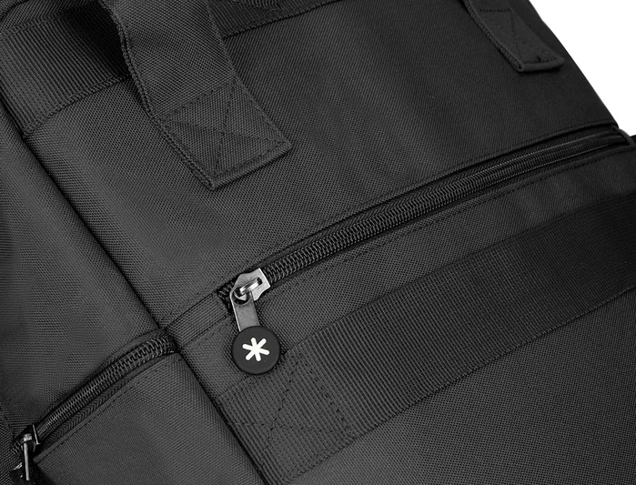 Antartik Mochila Antartik 2 asas y bolsillos exteriores negro Antartik Mochila Antartik 2 asas y bolsillos exteriores negro