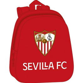 Mochila Infantil 3D Sevilla Fútbol Club Rojo 27 x 33 x 10 cm