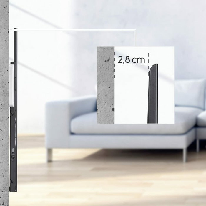 Soporte TV Hama 00220818 100" 75 Kg Soporte TV Hama 00220818 100" 75 Kg