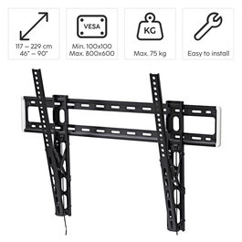 Soporte TV Hama 00220818 100" 75 Kg