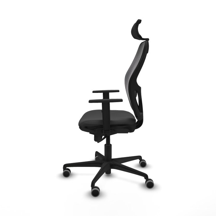 PIQUERAS Y CRESPO Silla de oficina Jorquera gris oscuro y negro PIQUERAS Y CRESPO Silla de oficina Jorquera gris oscuro y negro