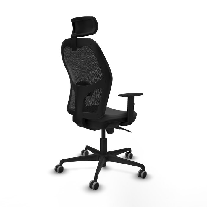 PIQUERAS Y CRESPO Silla de oficina Jorquera gris oscuro y negro PIQUERAS Y CRESPO Silla de oficina Jorquera gris oscuro y negro