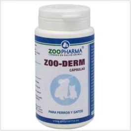 ZOOPHARMA VET Zoo-Derm Perros y Gatos 100 Cápsulas Suplemento Piel