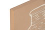 DKD Home Decor Cuadro MDF 60x4x60 Tinaja Relieve Surtido de 2