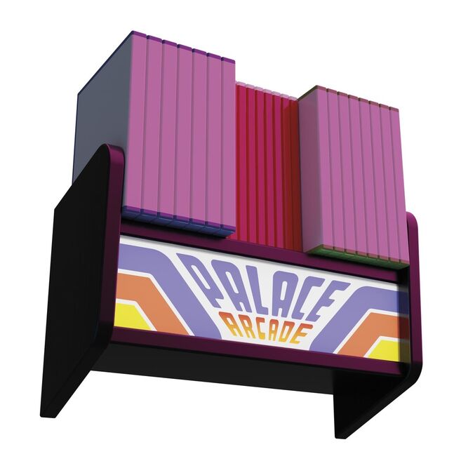 ERIK Lámpara Stranger Things Arcade MDF Acrílico con Estantería USB Recargable ERIK Lámpara Stranger Things Arcade MDF Acrílico con Estantería USB Recargable