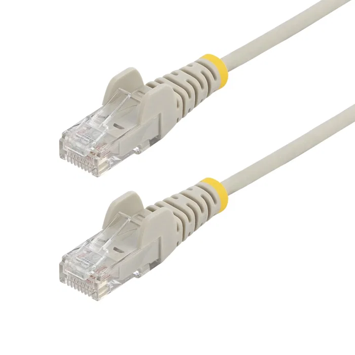 StarTech Cable Ethernet Cat6 Delgado Slim, 7m, Gris, RJ45, UTP, PoE++ hasta 100W, 28AWG, LSZH, N6PAT7MGRS StarTech Cable Ethernet Cat6 Delgado Slim, 7m, Gris, RJ45, UTP, PoE++ hasta 100W, 28AWG, LSZH, N6PAT7MGRS