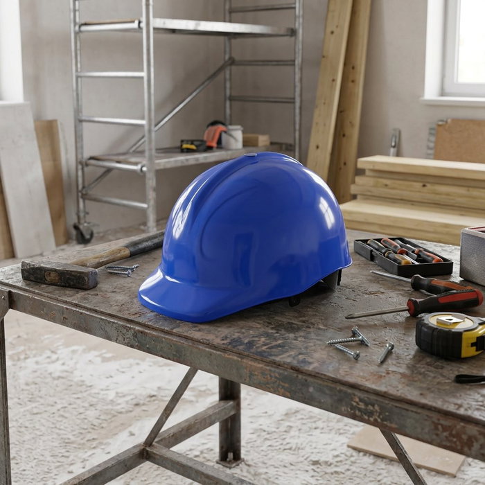 NZI Casco de construcción CT-1 Azul