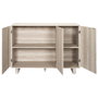 Home Deco Factory Aparador Terra Nova 3 Puertas 110x36,5 cm h.79 cm